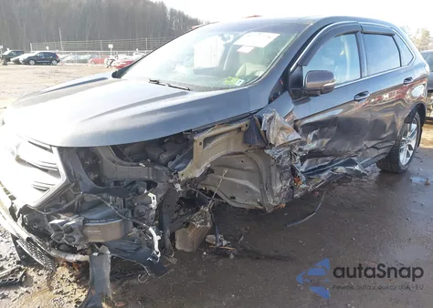 2017 Ford Edge Titanium из США, поврежденный, VIN 2FMPK4K90HBC42465